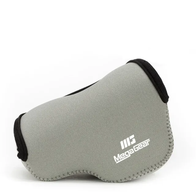 MegaGear Canon G1 X II custodia neoprene grigia moschettone