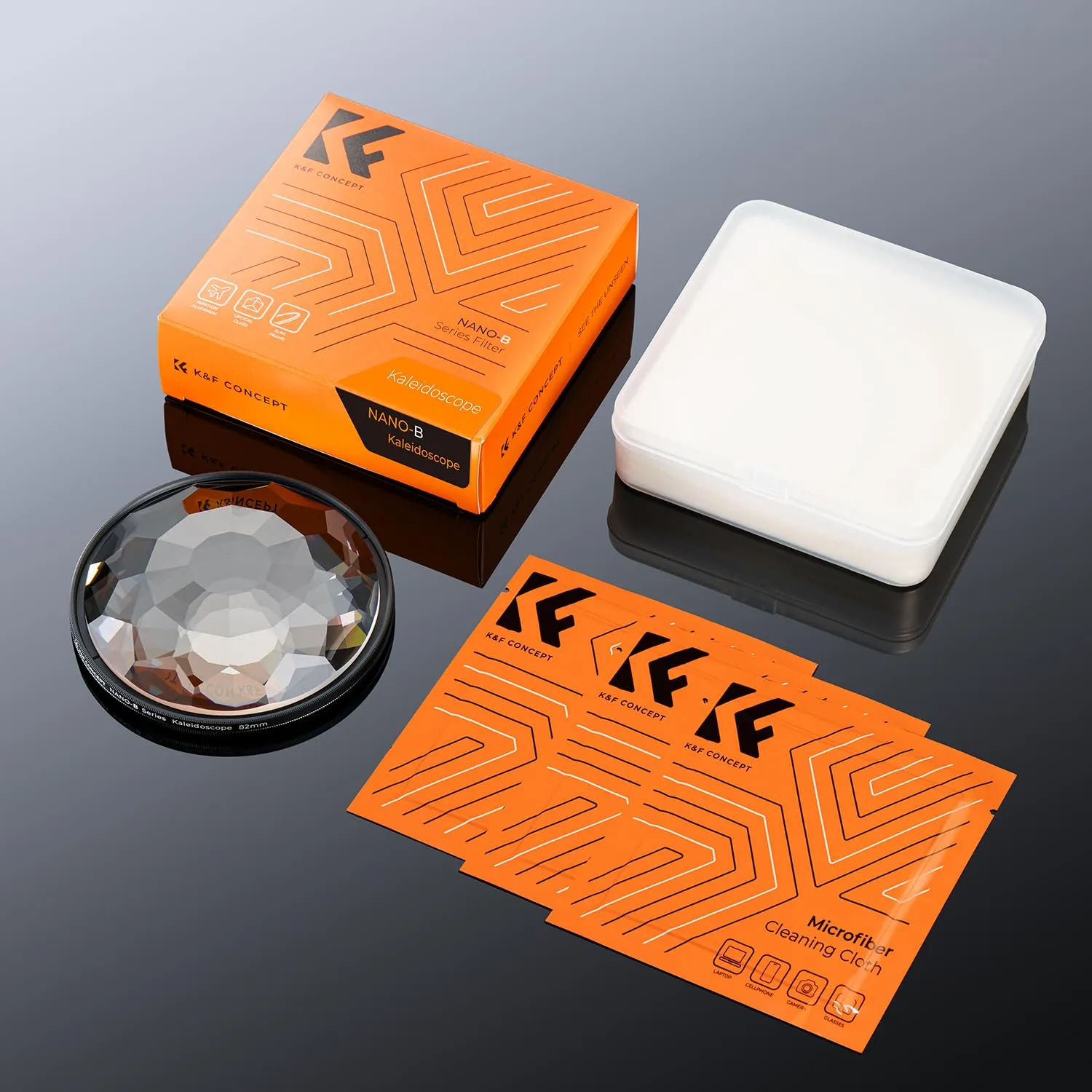 K&F Concept Nano-Basic filtro prisma 82mm caleidoscopico