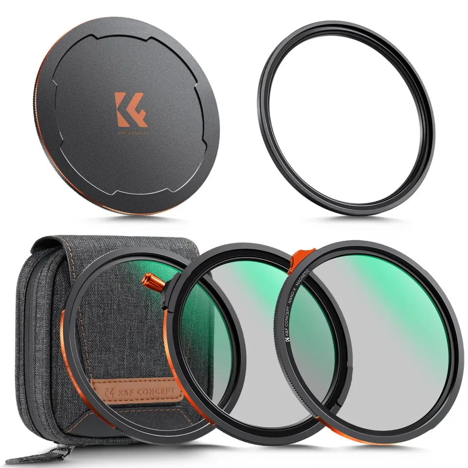 K&F Concept Nano-Xcel CPL ND2-32 Black-Mist 67mm kit filtri magnetici