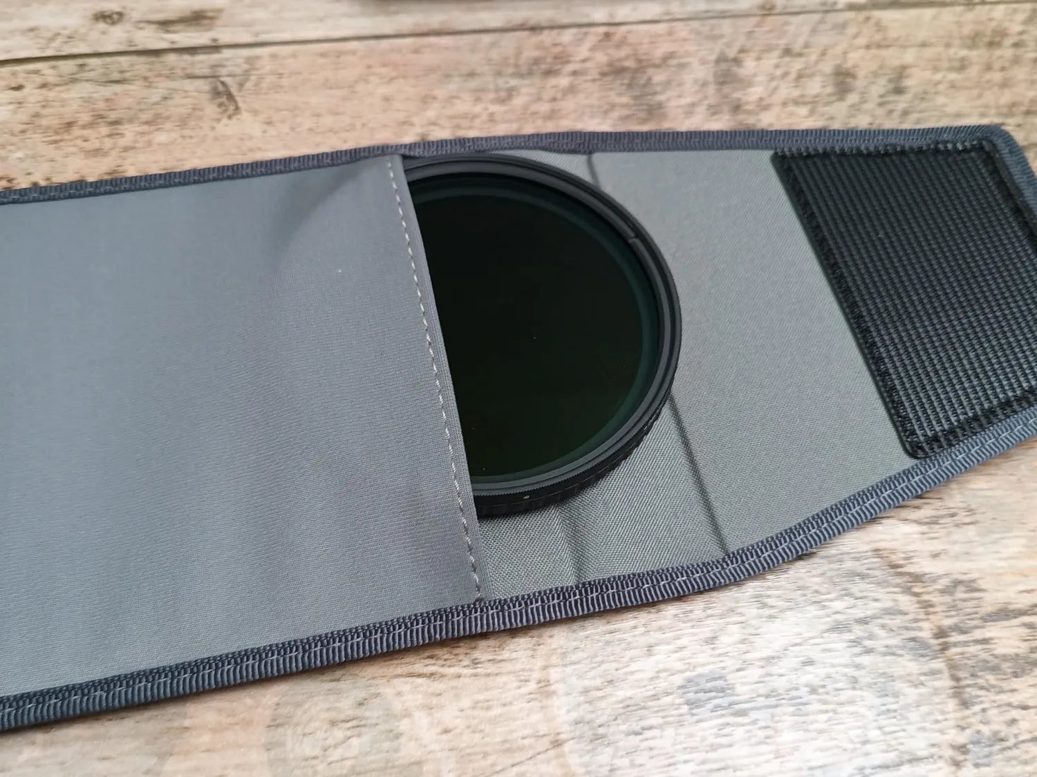 K&F Concept custodia portafiltri 95mm 4 posti impermeabile