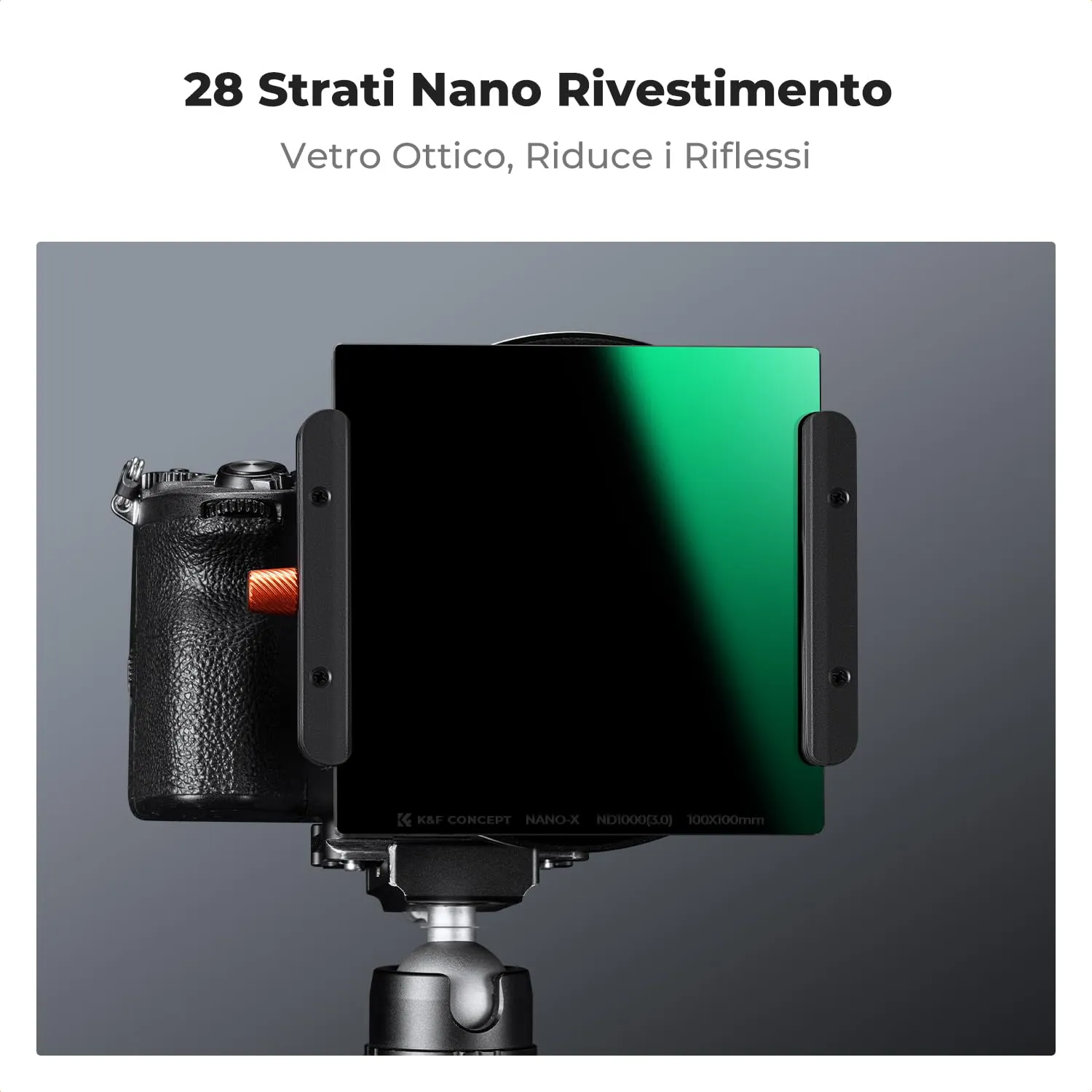 K&F Concept Nano-X Kit Filtro ND1000 100mm 10 stop