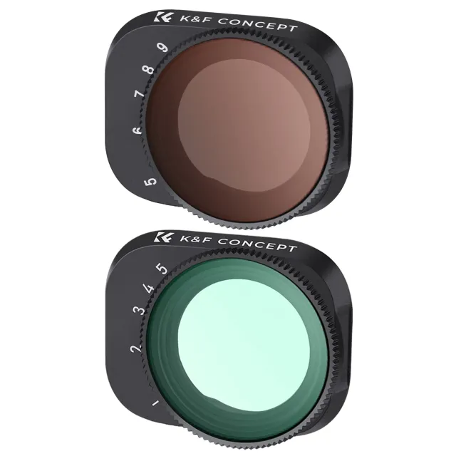 K&F Concept Mini 3 Pro kit filtri VND variabile 2 pezzi