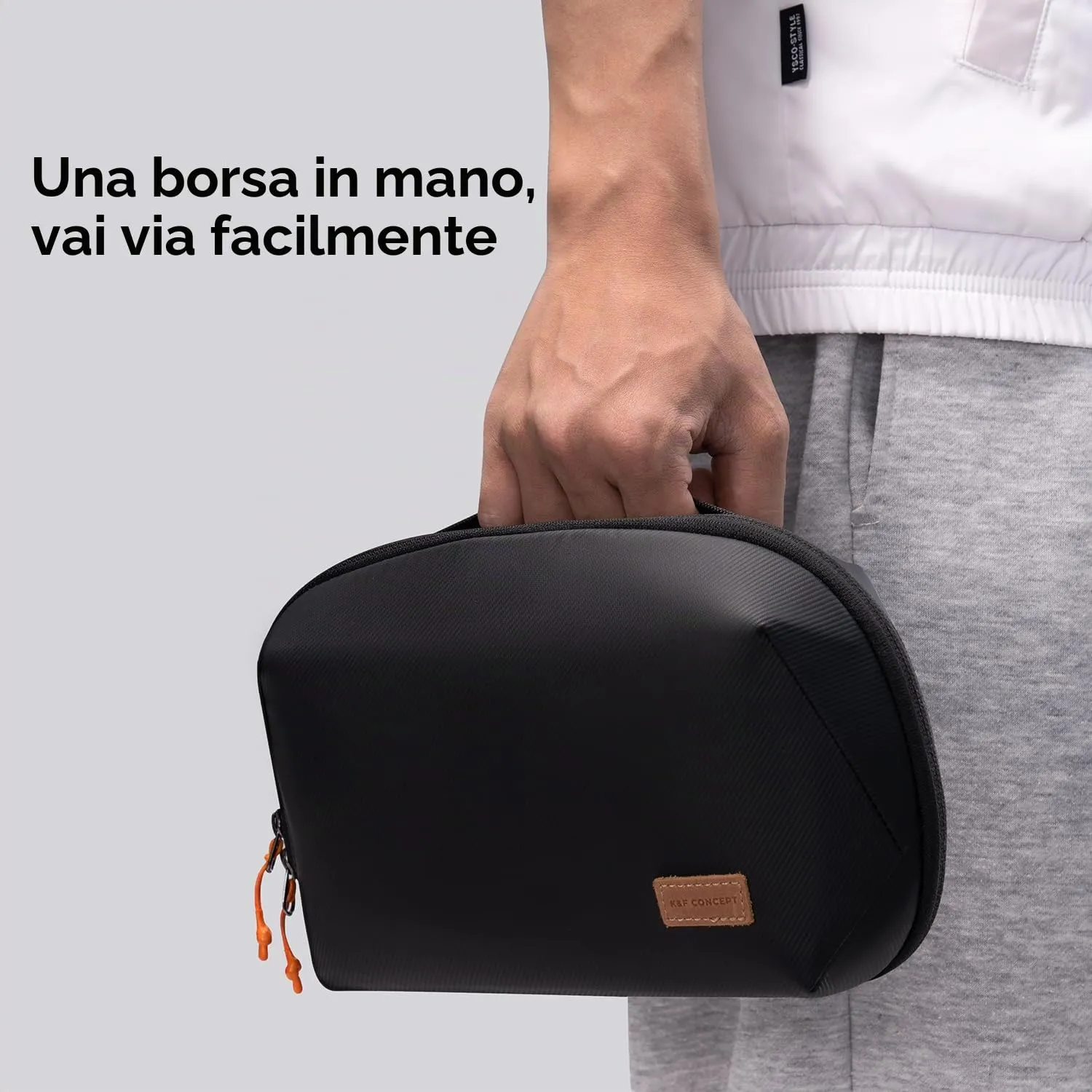K&F Concept organizer cavi borsa tecnica 4L impermeabile