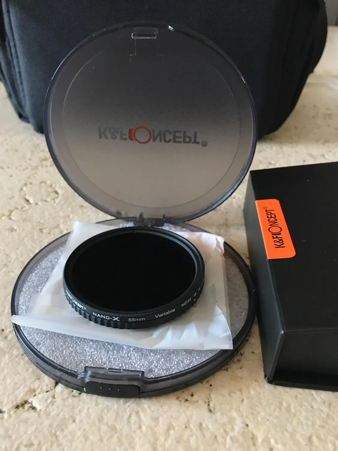 K&F Concept Nano-Xcel ND2-32 filtro variabile 67mm 1-5 stop
