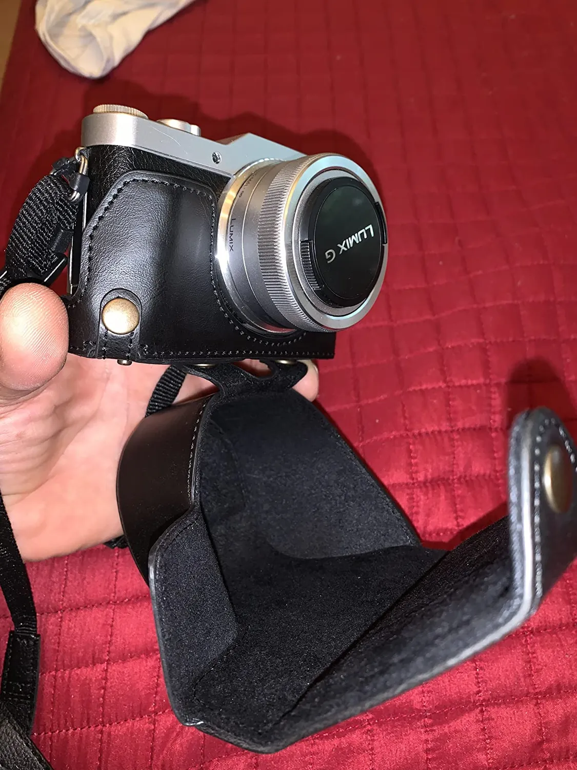 MegaGear Ever Ready MG1143 custodia fotocamera grigia Panasonic