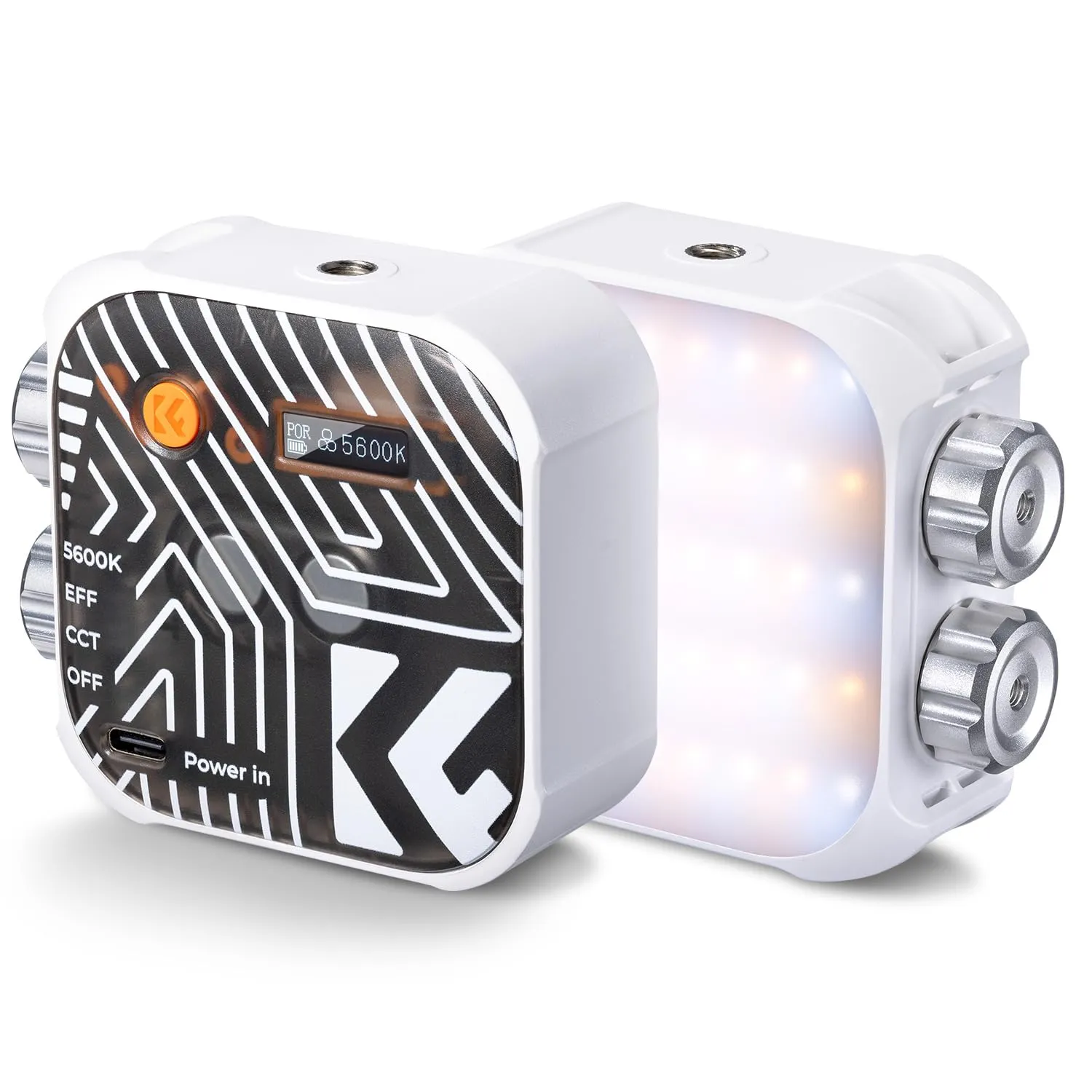 K&F Concept Luce Video LED Bicolore 2500-9900K Nera