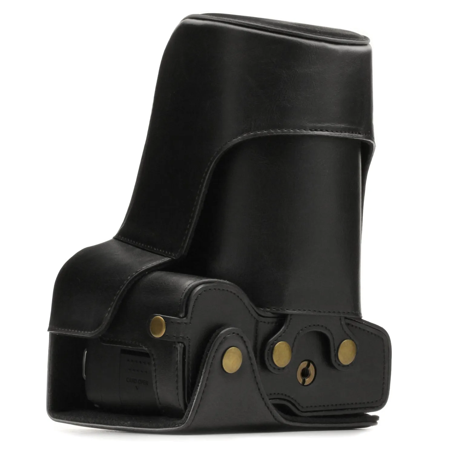 MegaGear Ever Ready MG1226 custodia finta pelle Canon 800D nero