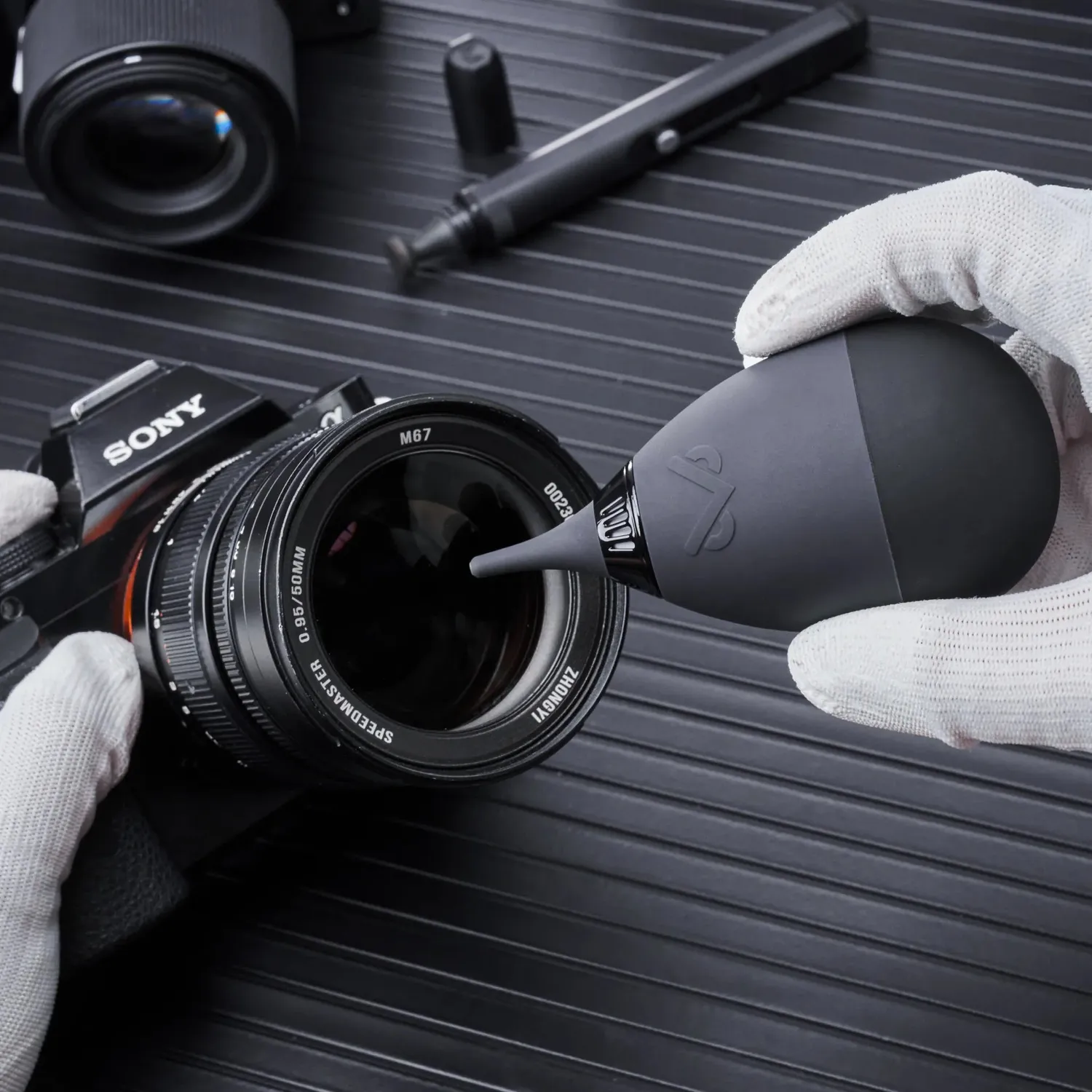 VSGO VS-A7E kit pulizia fotocamera e sensore 8 in 1