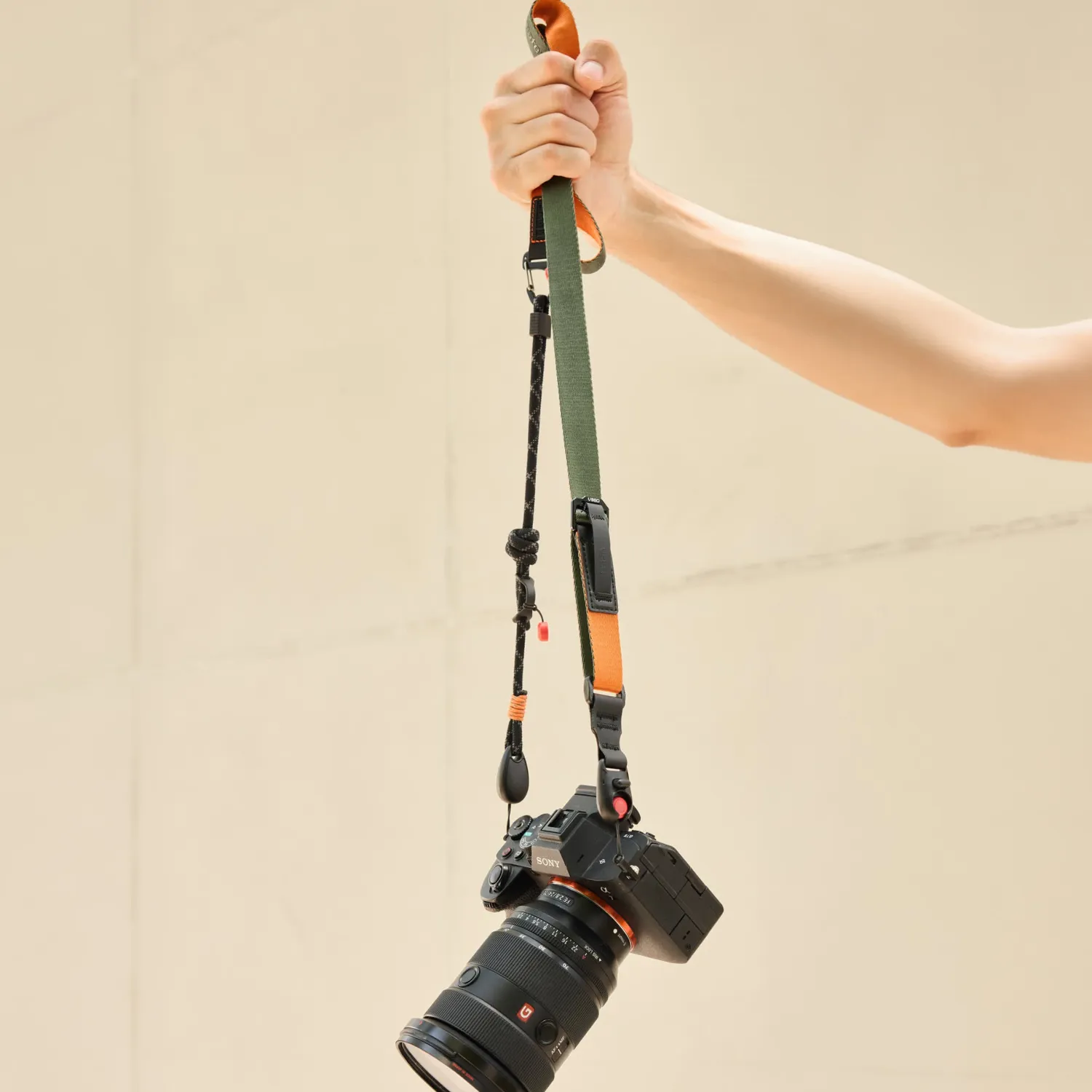VSGO Black Snipe Urban Elite tracolla fotocamera grigio nero