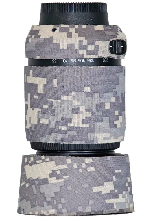 LensCoat Nikon 55-200mm f/4-5.6G ED AF-S VR DX copertura nera