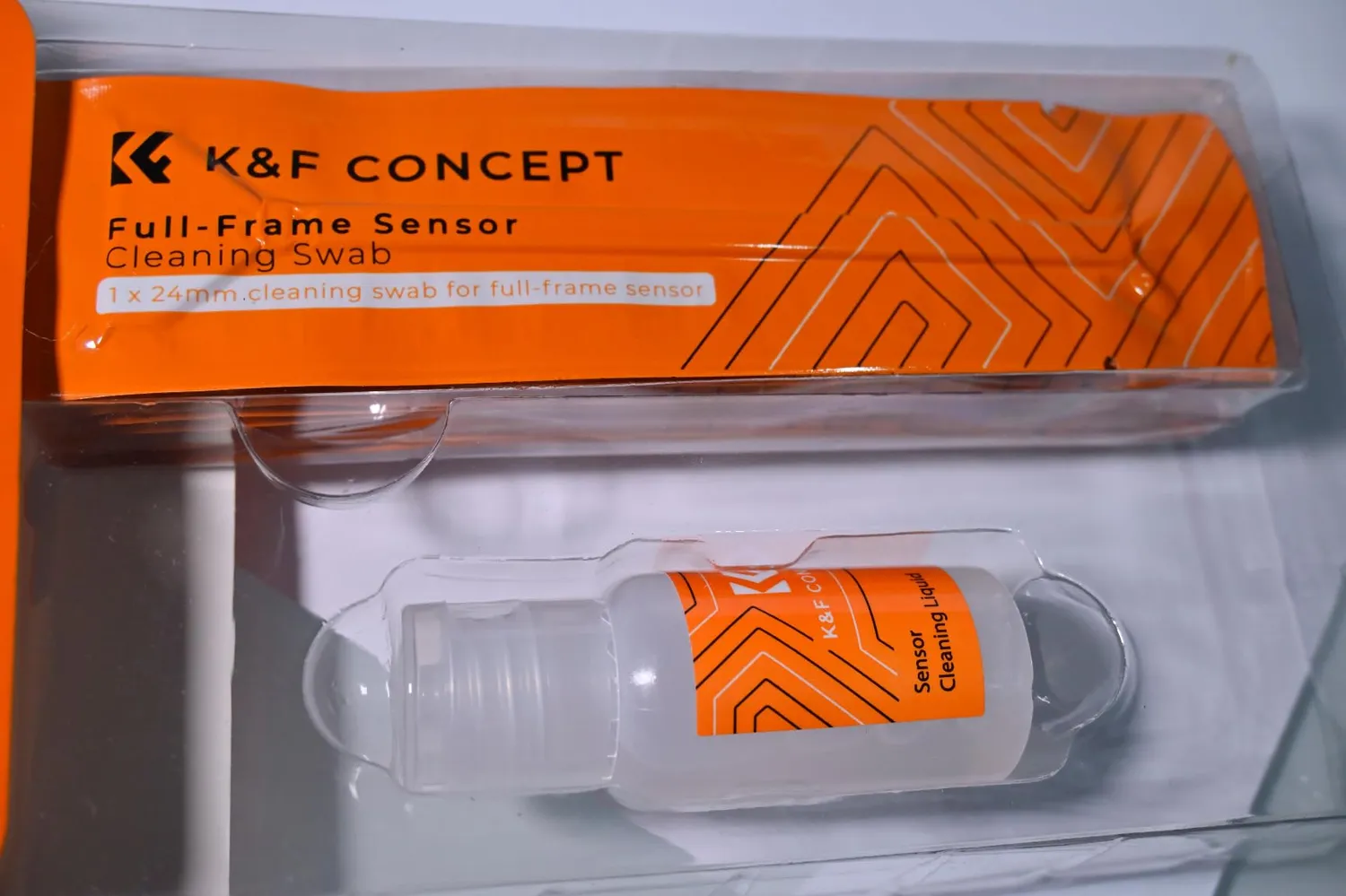 K&F Concept kit pulizia sensore full-frame 24mm 10 pezzi delicato