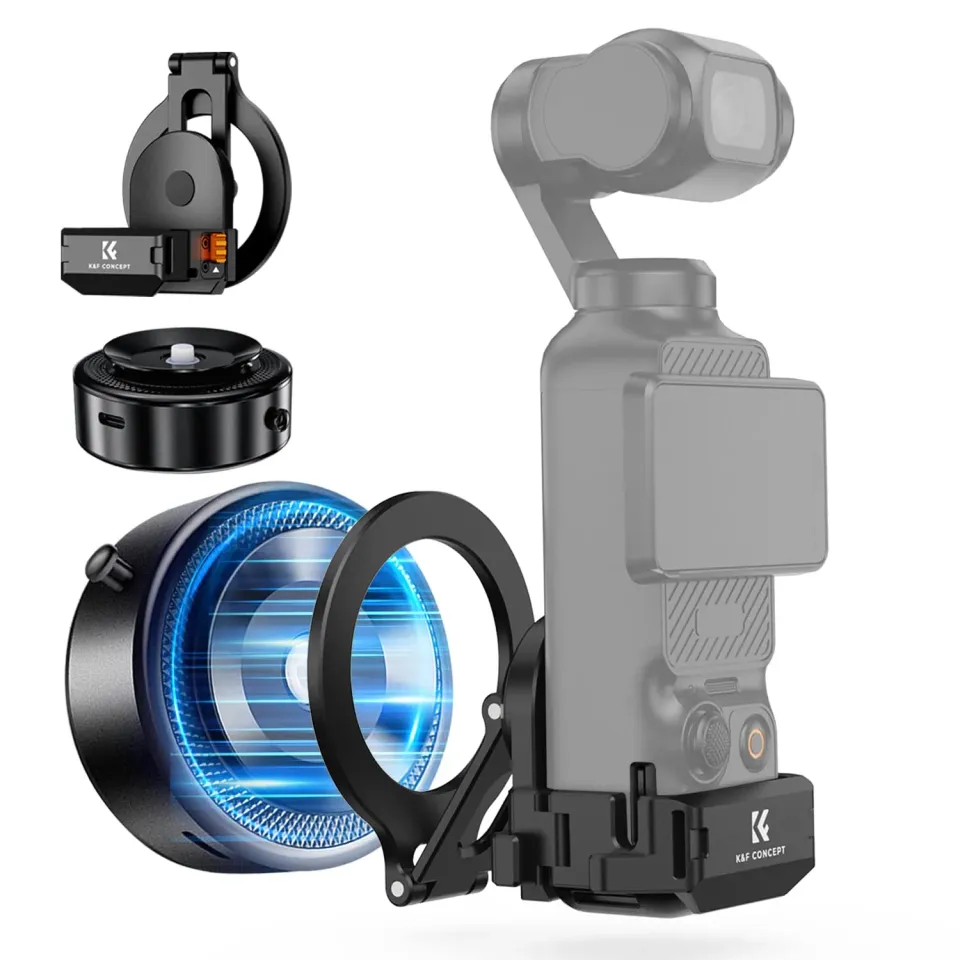 K&F Concept Combo Supporto Magnetico Ventosa Auto Pocket 3