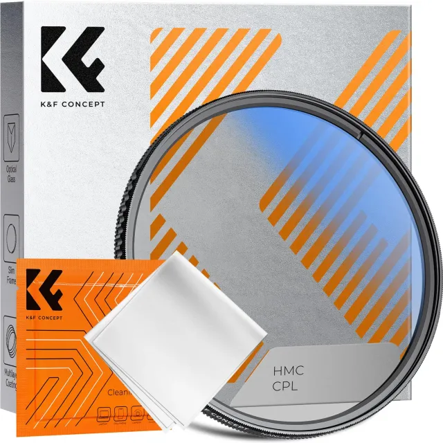 K&F Concept Nano-Klear CPL filtro polarizzatore 82mm