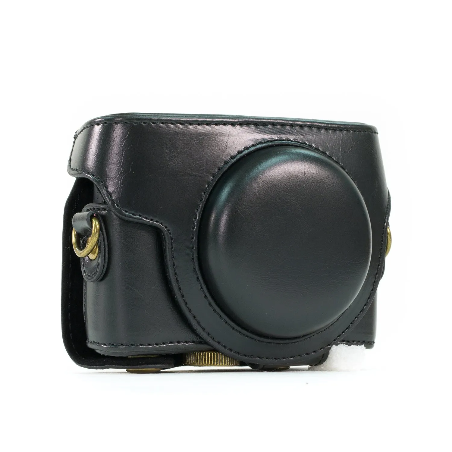 MegaGear Custodia Pelle Sony DSC-RX100 Nera Ever Ready