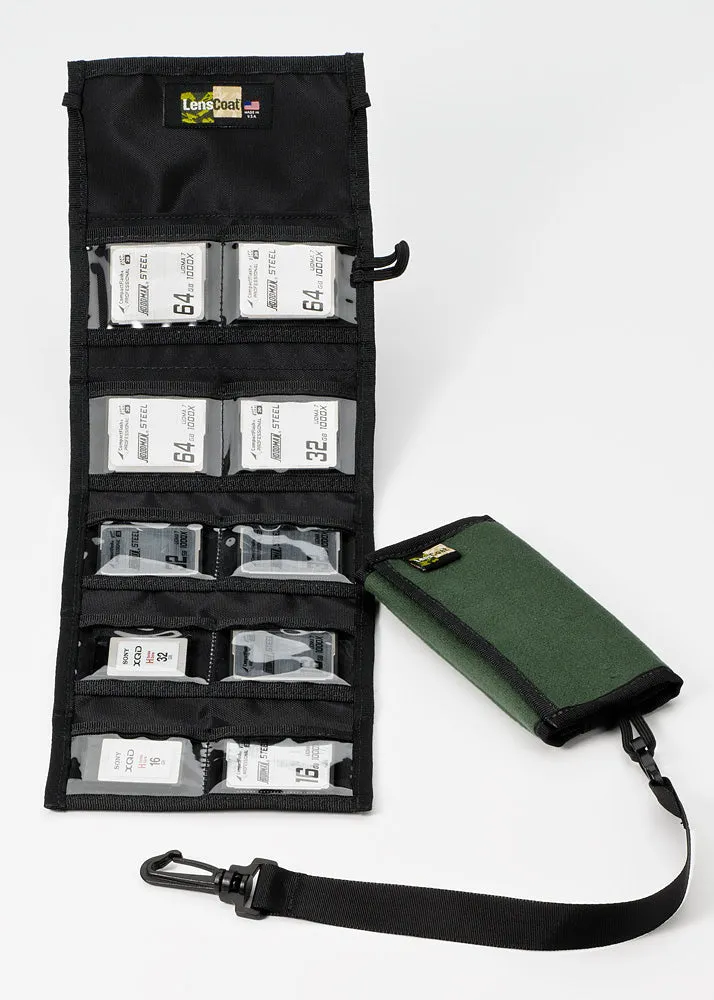 LensCoat Memory Wallet CF10 porta schede nero 10 posti impermeabile