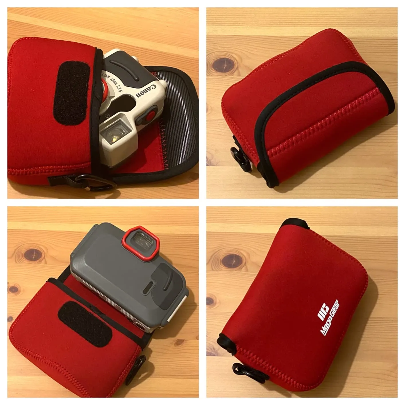 MegaGear MG1096 Custodia Neoprene Fujifilm X100 Blu
