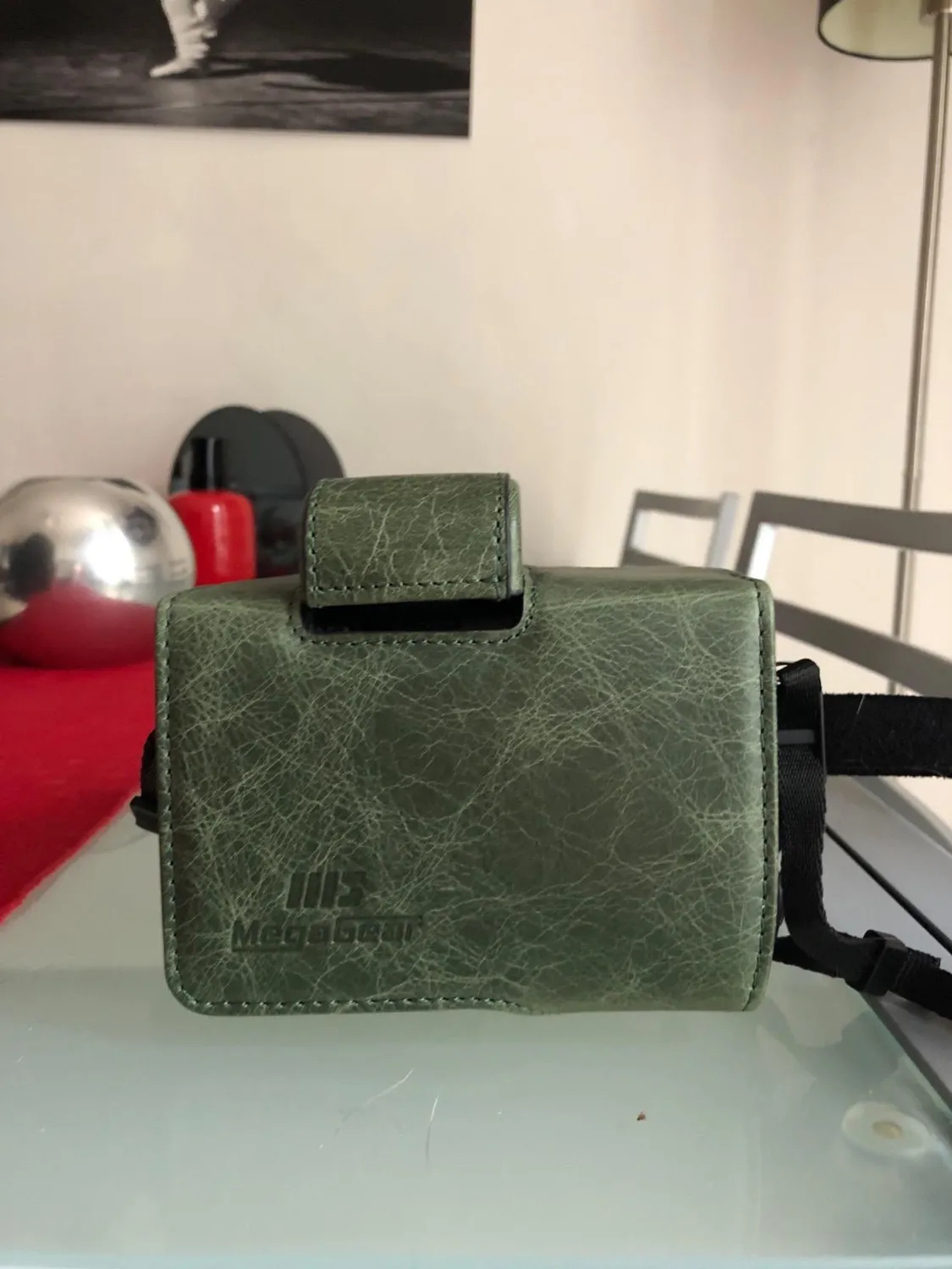 MegaGear Ever Ready custodia vera pelle Fujifilm X-E3 verde