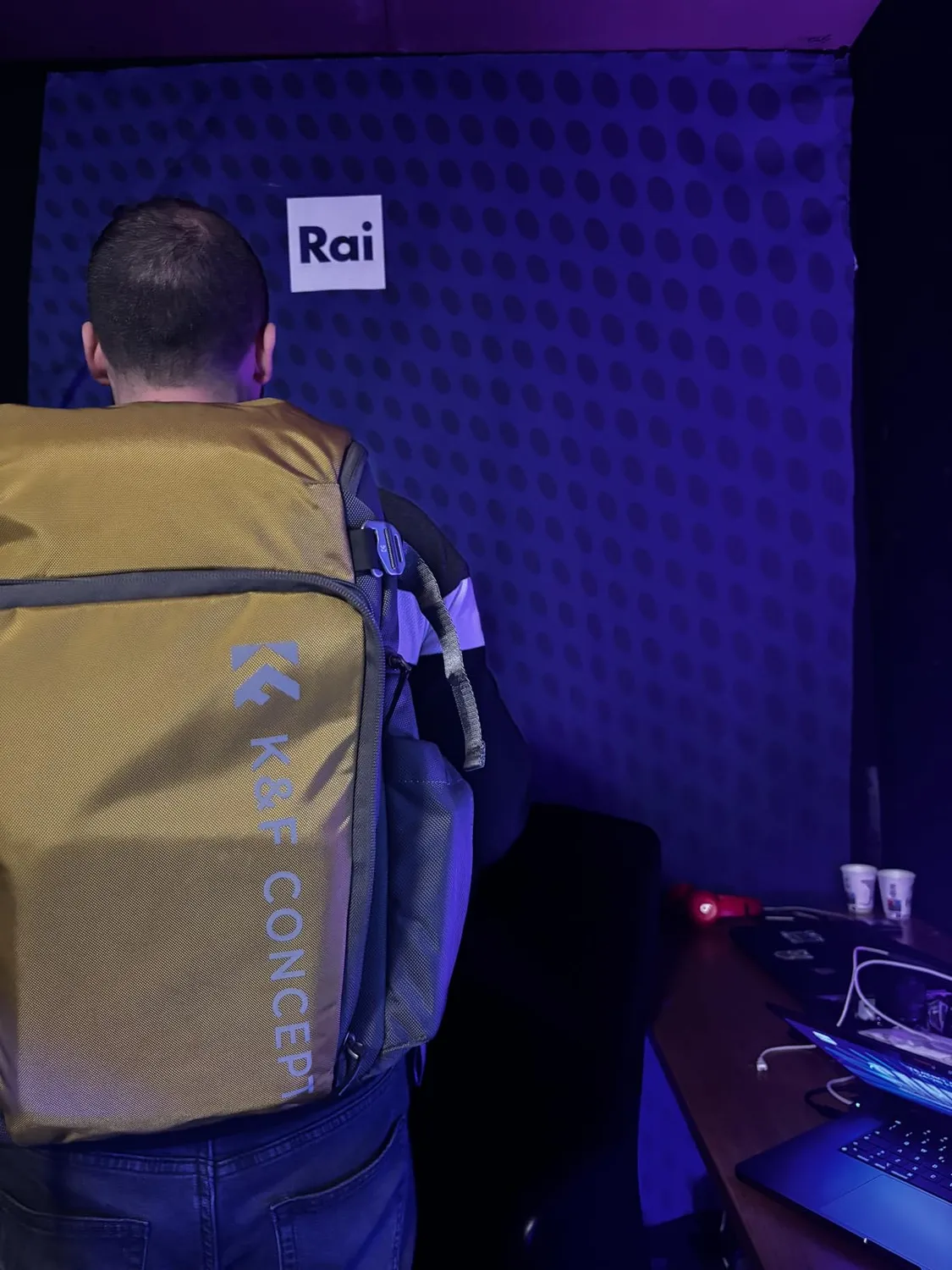 K&F Concept zaino fotografico 25L grigio impermeabile