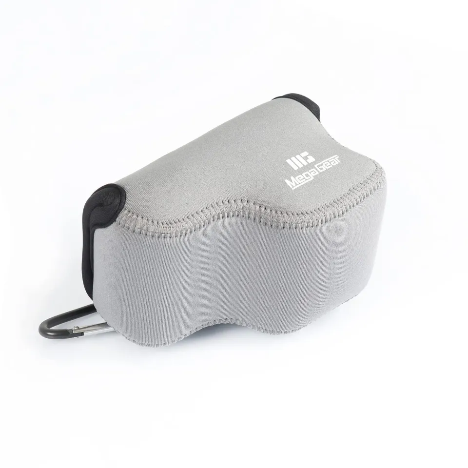 MegaGear Sony ZV-E10 custodia neoprene grigia ultra light
