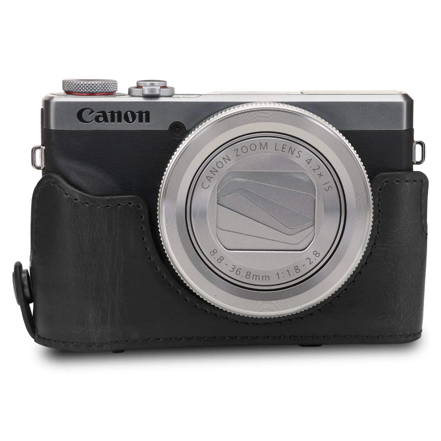 MegaGear Canon G7X Mark III custodia fotocamera nera