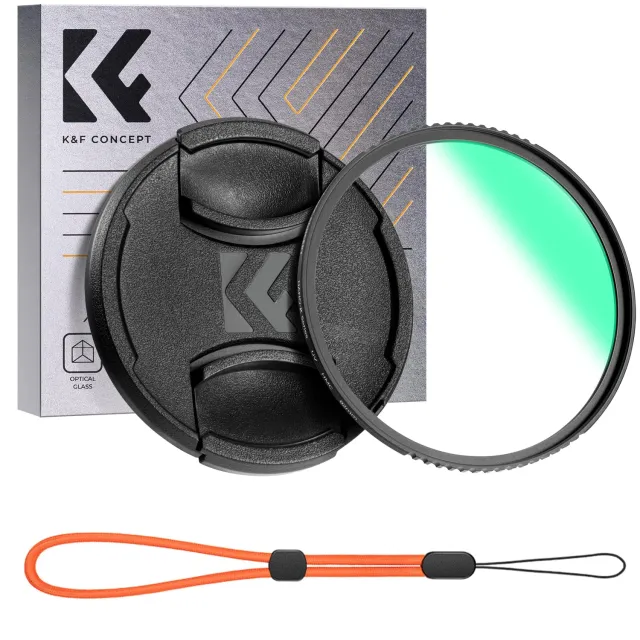 K&F Concept Nano-Klear Filtro UV 82mm Protezione+Tappo