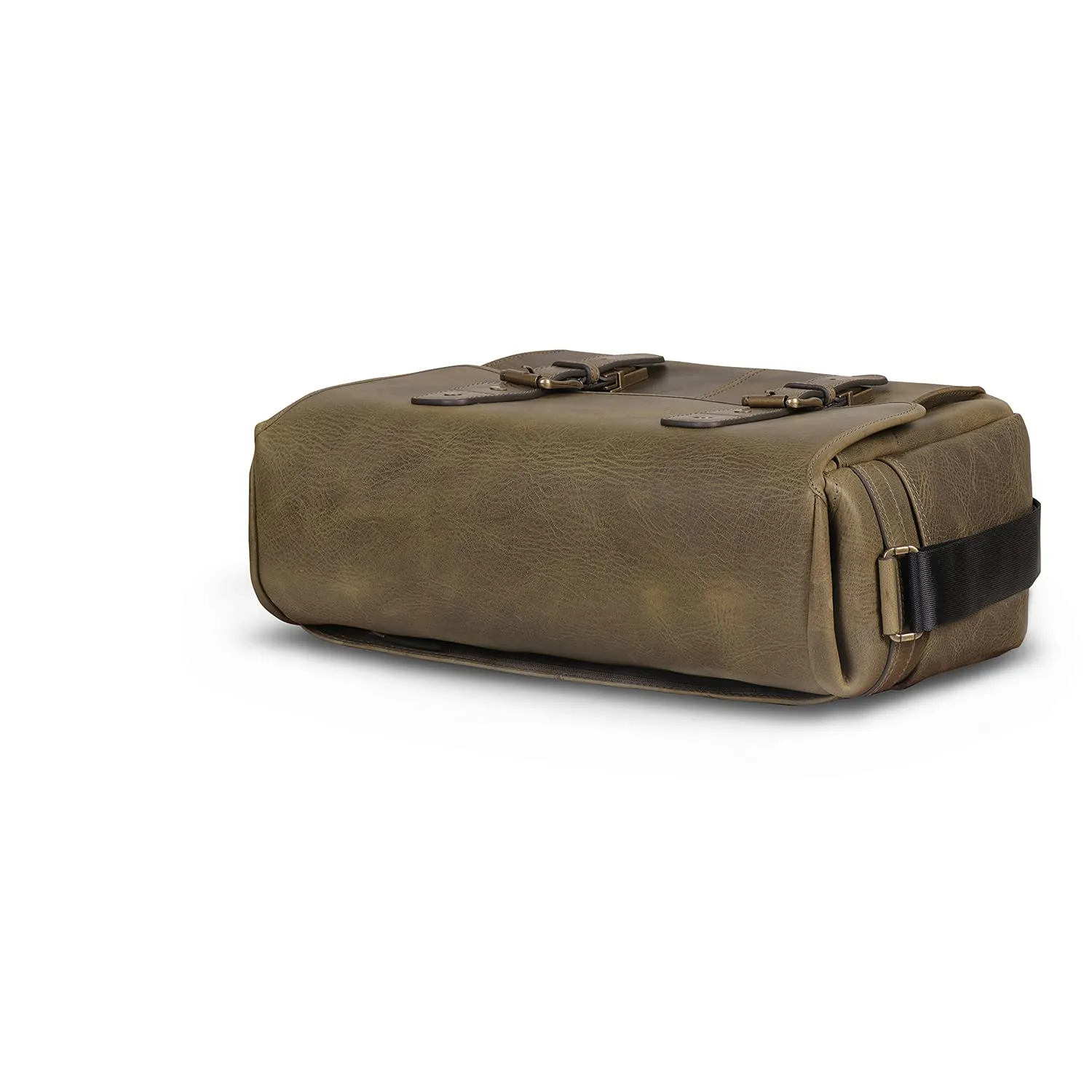 MegaGear Borsa messenger pelle uomo oliva laptop 13 pollici