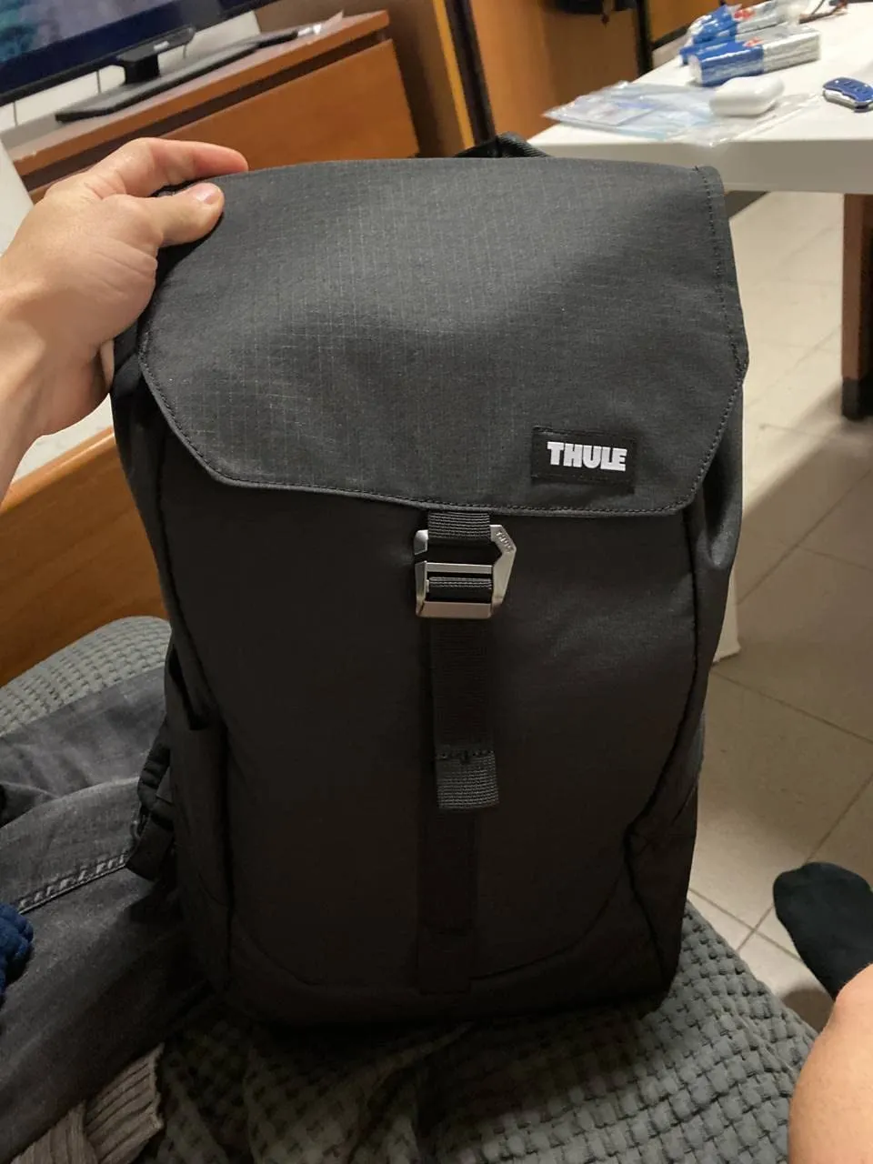 Thule Lithos zaino porta laptop rosso tablet 10.1"
