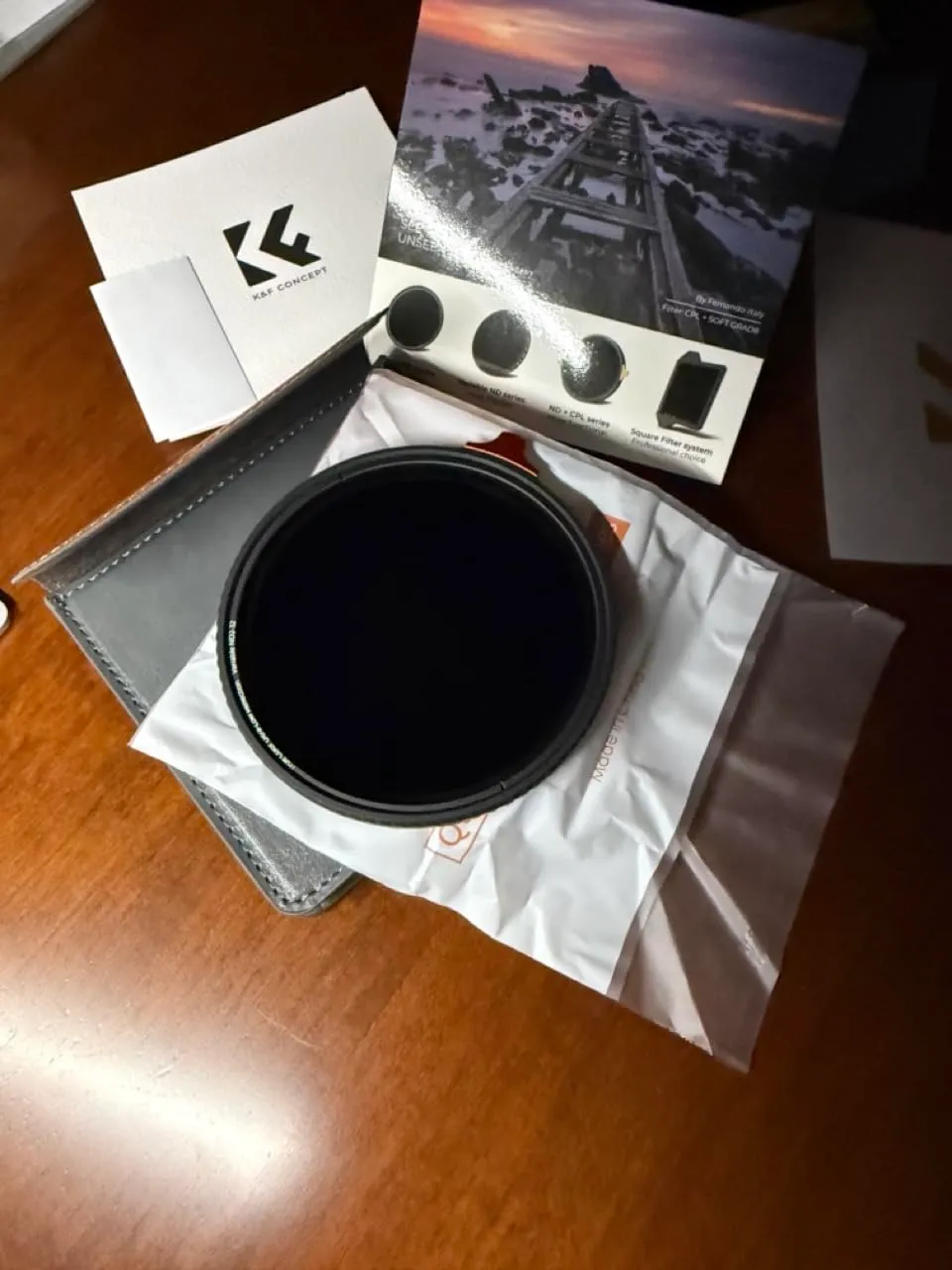 K&F Concept Nano-Xcel Filtro ND2-32 67mm True Color Video