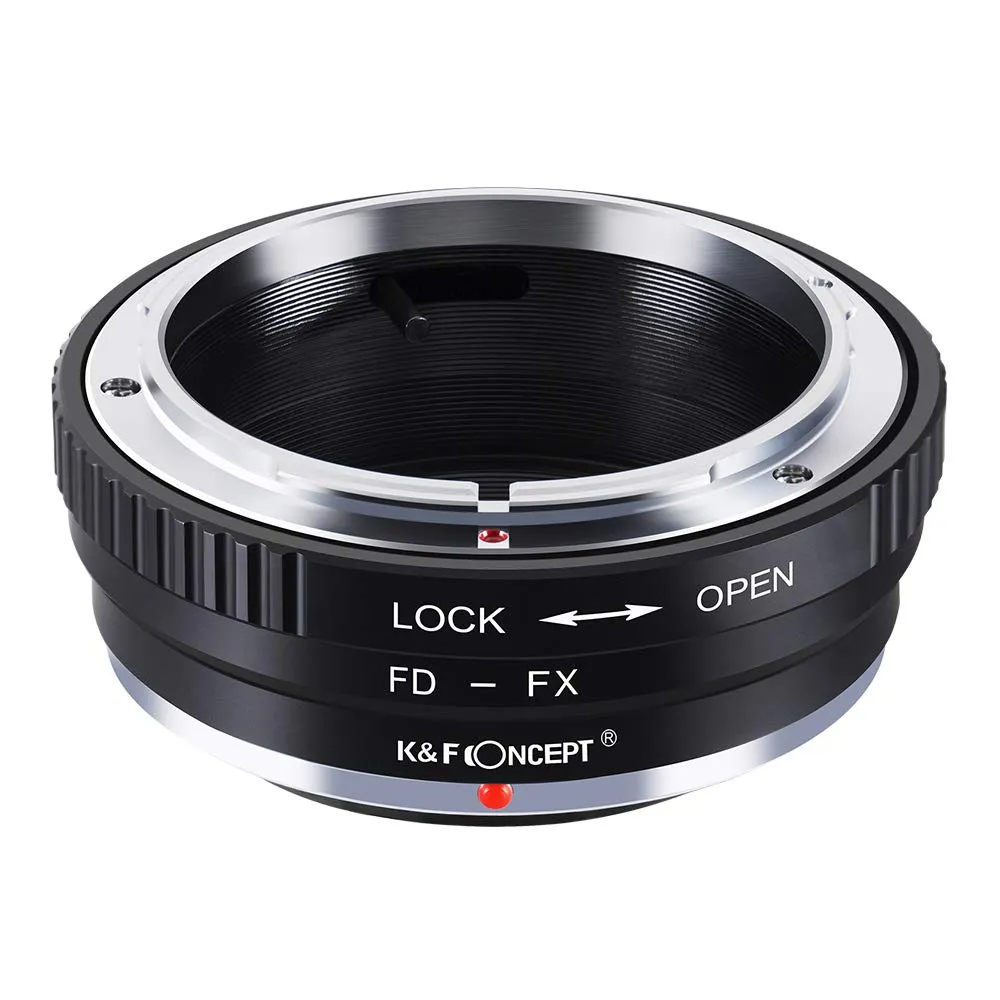 K&F Concept FD-FX adattatore obiettivi Canon FD-Fuji X manuale