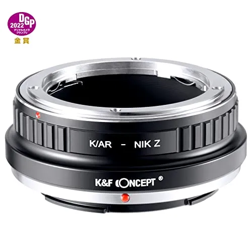 K&F Concept adattatore K/AR-NIK Z per Konica manuale