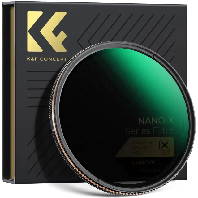 K&F Concept Nano-Xcel Filtro ND4-32 82mm variabile 2-5 stop