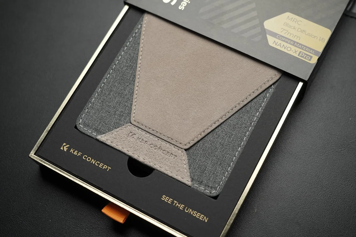 K&F Concept Nano-Xcel Pro 67mm filtro Black-Mist 1/8 ottone
