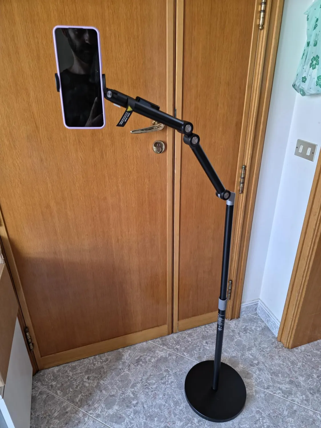 K&F Concept supporto pavimento tablet telefono regolabile