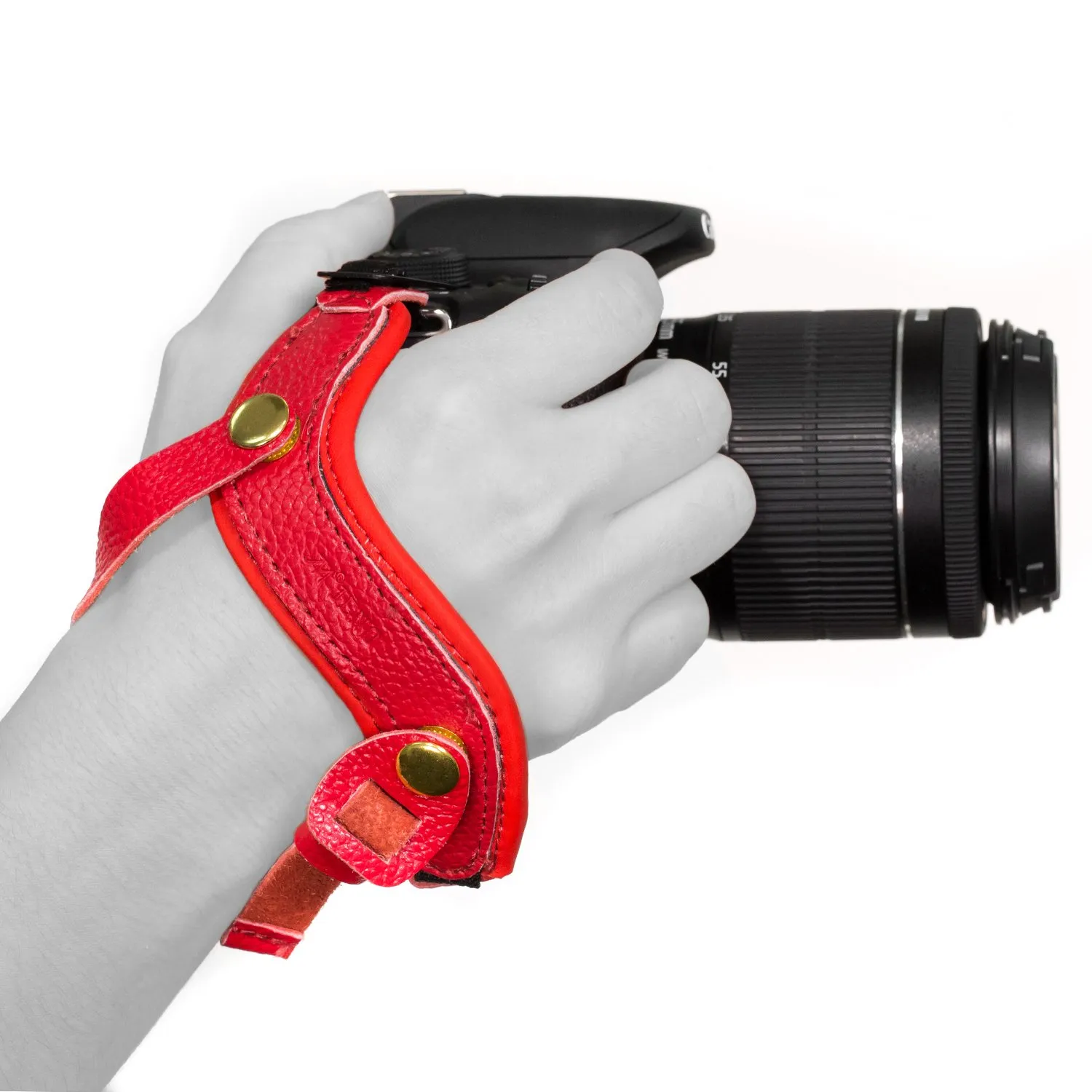 MegaGear SLR DSLR Tracolla Fotocamera Pelle Nero