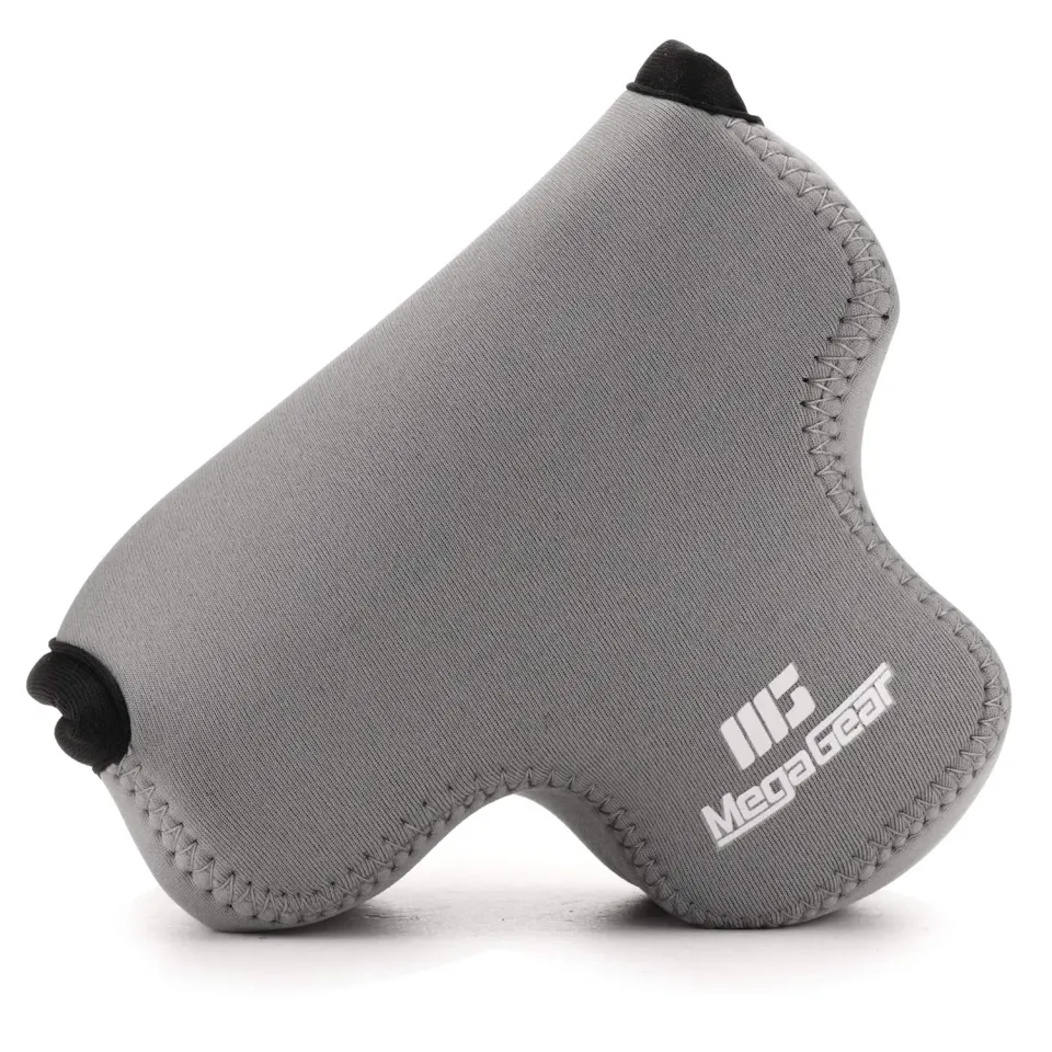 MegaGear custodia neoprene Fujifilm X-T200 grigio morbida