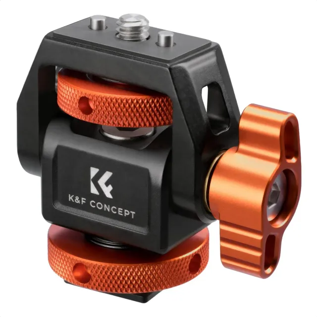 K&F Concept supporto monitor 1/4 ARRI inclinabile 3 kg