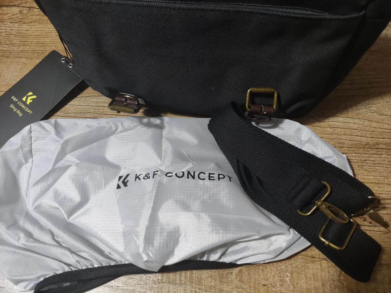 K&F Concept borsa fotocamera tracolla vintage impermeabile