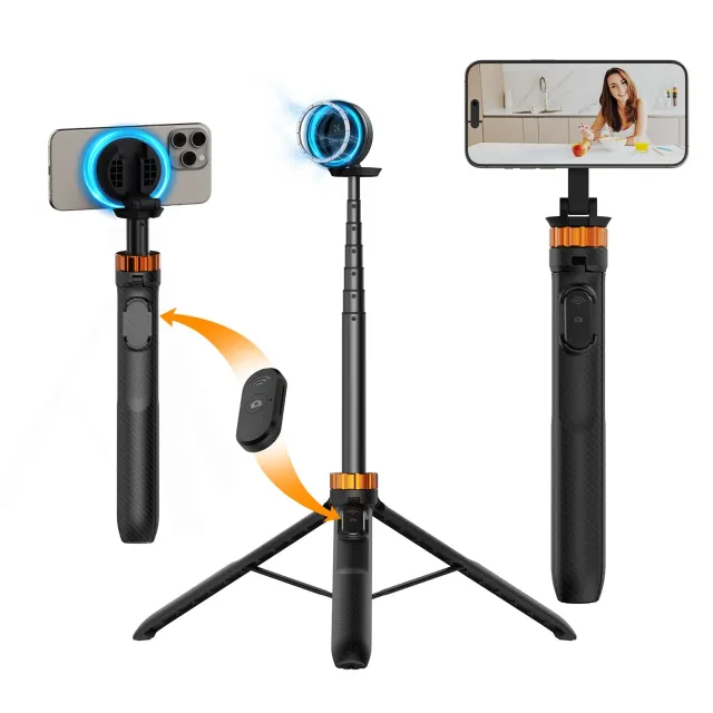K&F Concept MS19 bastone selfie magnetico 162cm