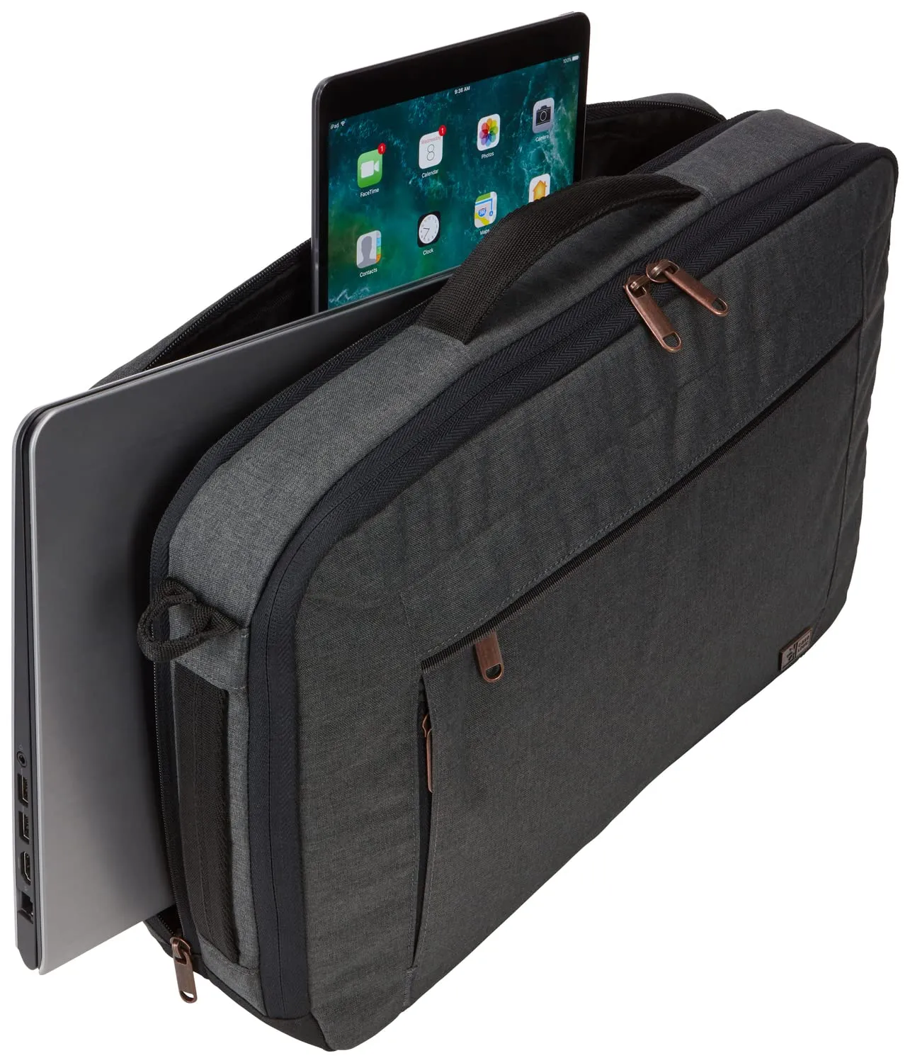 Case Logic Era ERACV-116 Borsa Laptop 16" ibrida nera