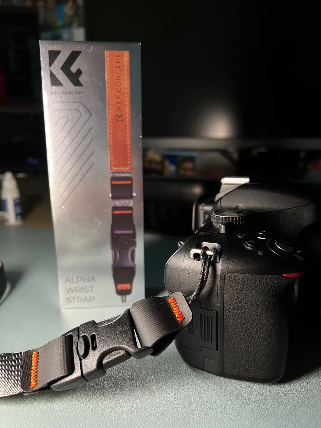 K&F Concept tracolla fotocamera cotone intrecciato regolabile
