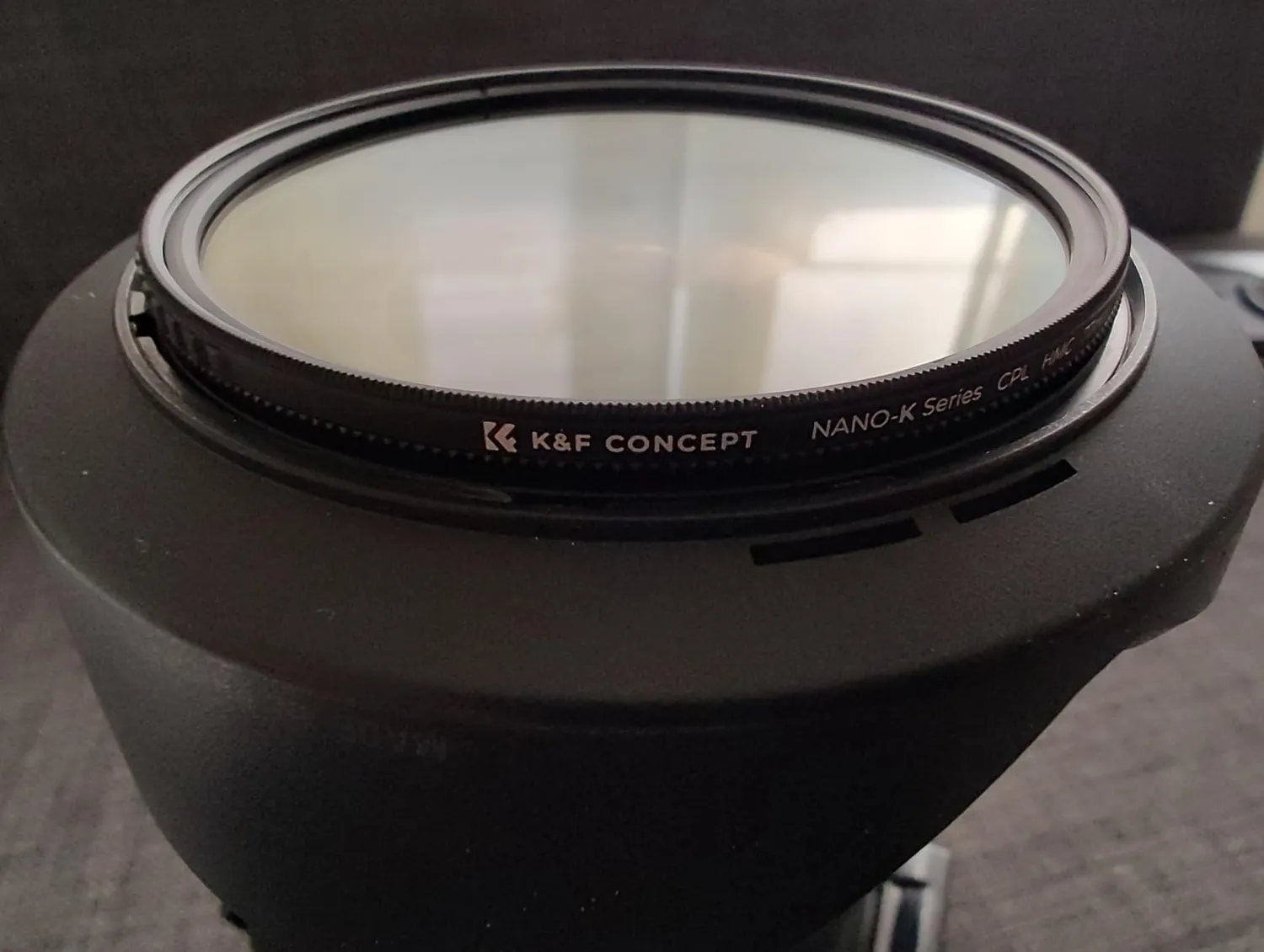 K&F Concept Nano-Klear 82mm filtro CPL polarizzatore