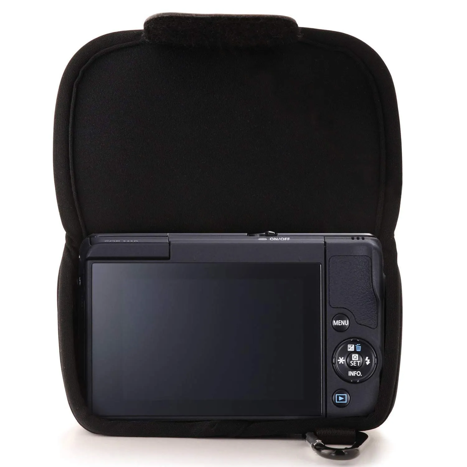 MegaGear MG672 Custodia Neoprene Canon M10 15-45mm Nera