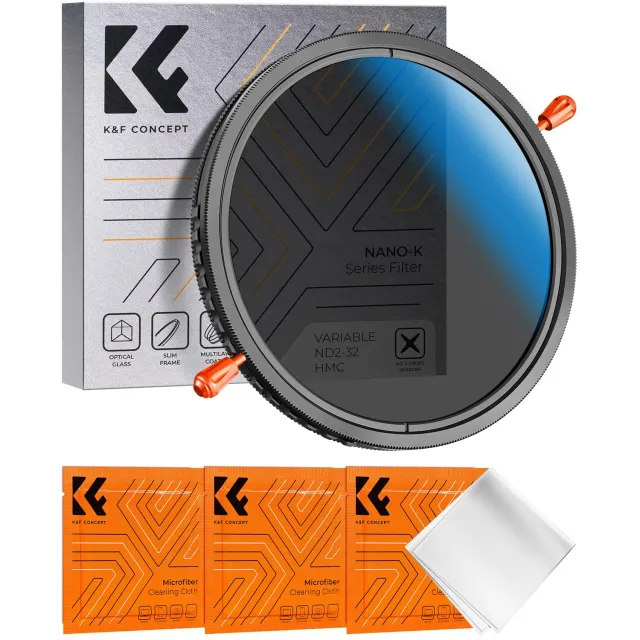 K&F Concept Nano-Klear ND2-32 CPL filtro 67mm variabile