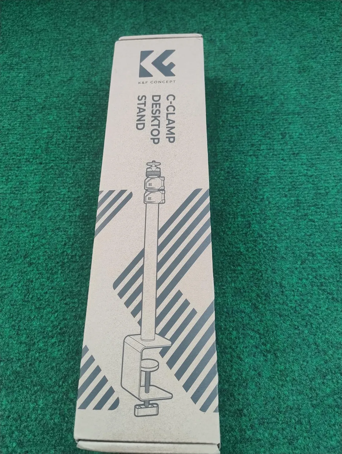 K&F Concept supporto tavolo 37-102cm 1/4" 2 pezzi alluminio