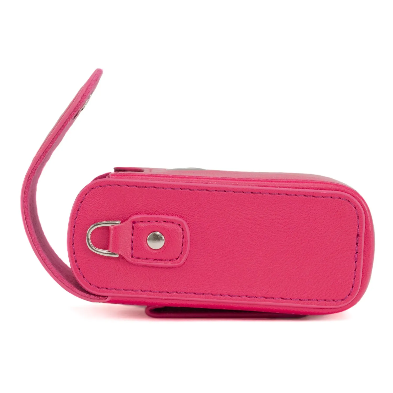 MegaGear MG1254 Custodia Fotocamera Rosa ecopelle