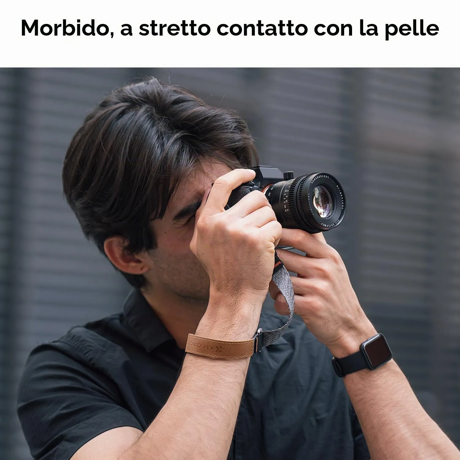 K&F Concept tracolla fotocamera cotone intrecciato regolabile
