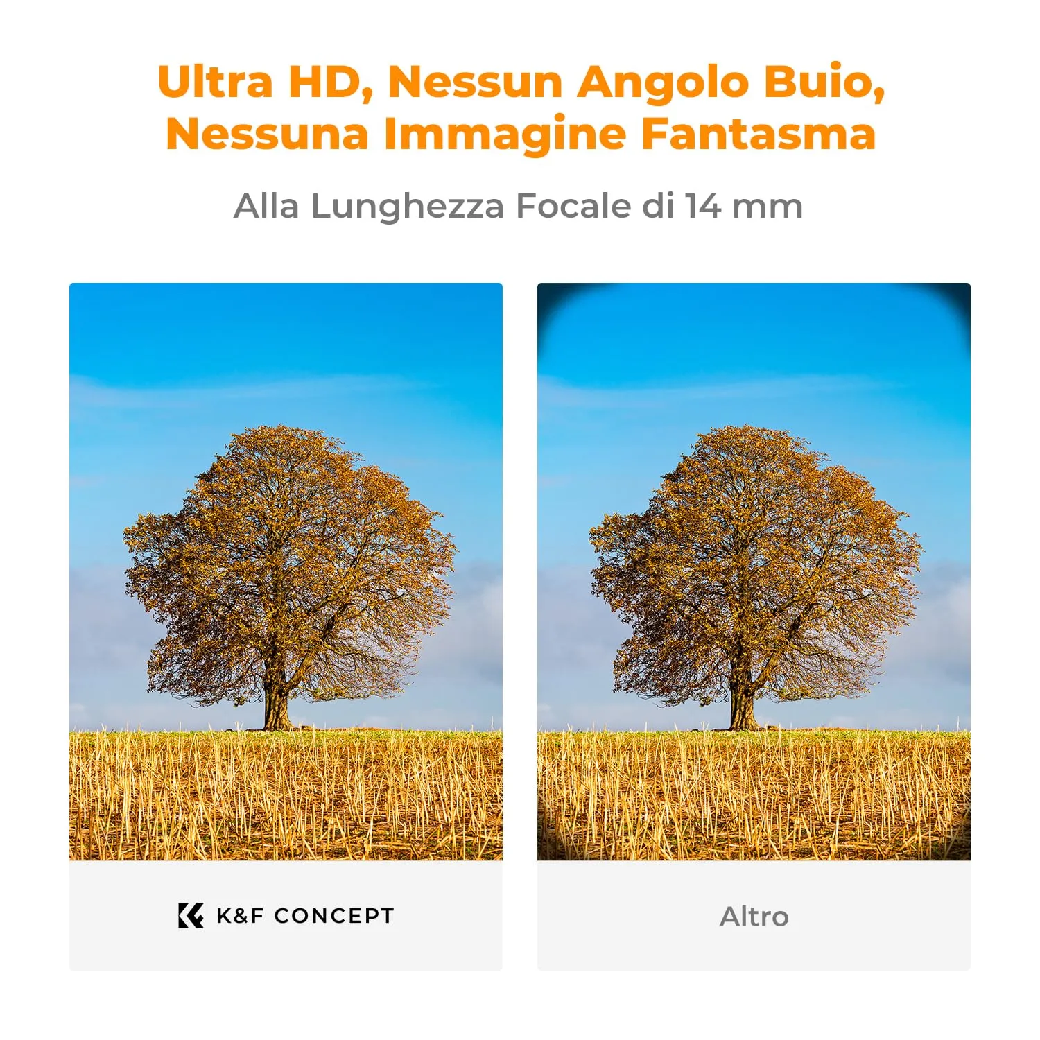 K&F Concept Nano-Xcel Pro filtro UV 67mm ottone 36 strati