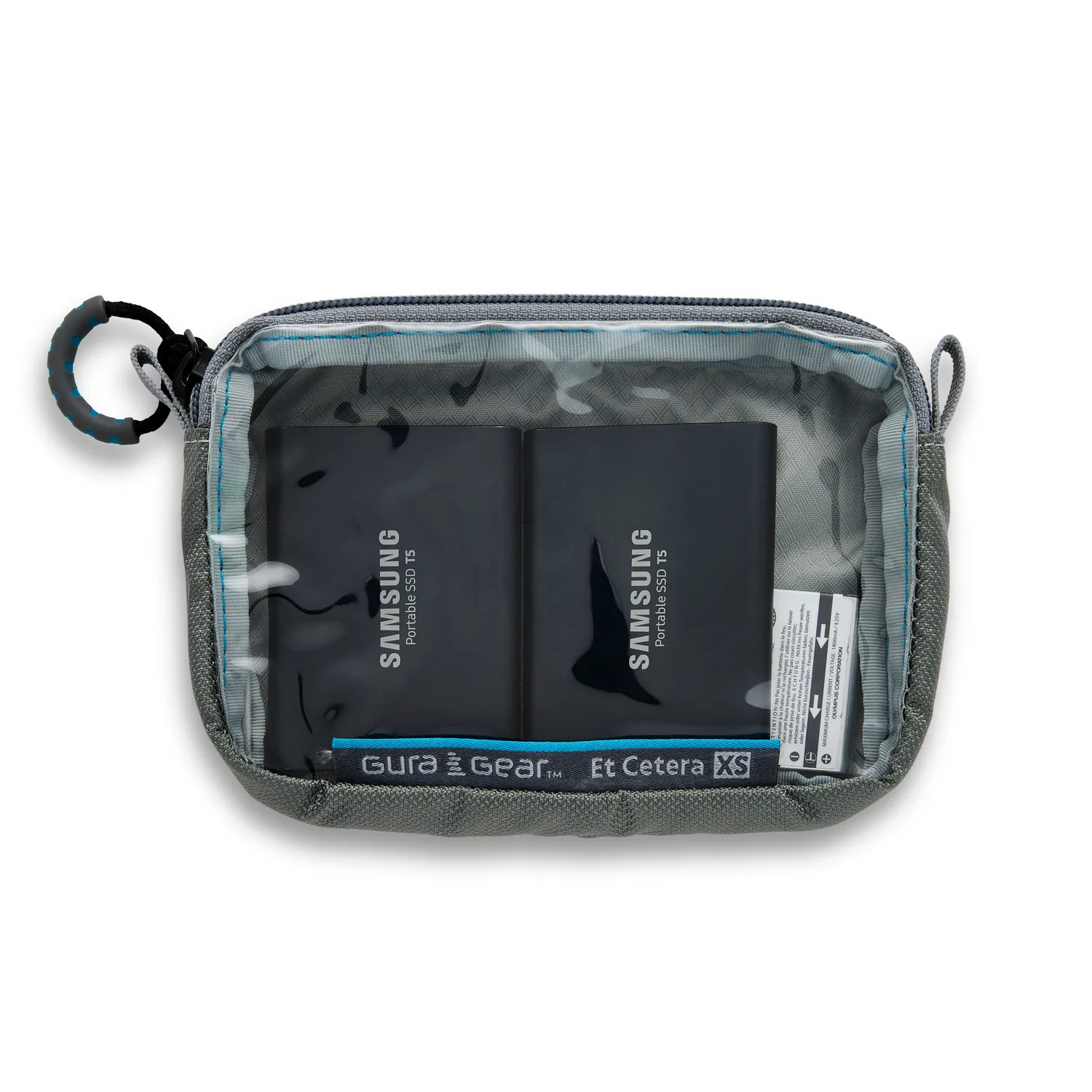 Gura Gear Et Cetera Case XS astuccio mini trasparente