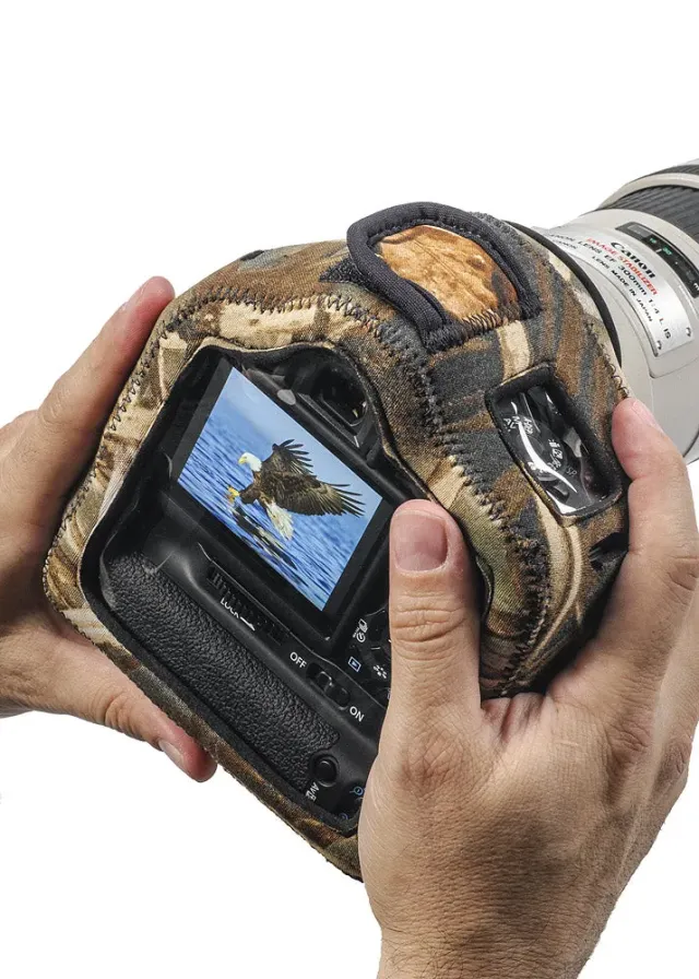 LensCoat BodyGuard Compact CB custodia fotocamera grip nera