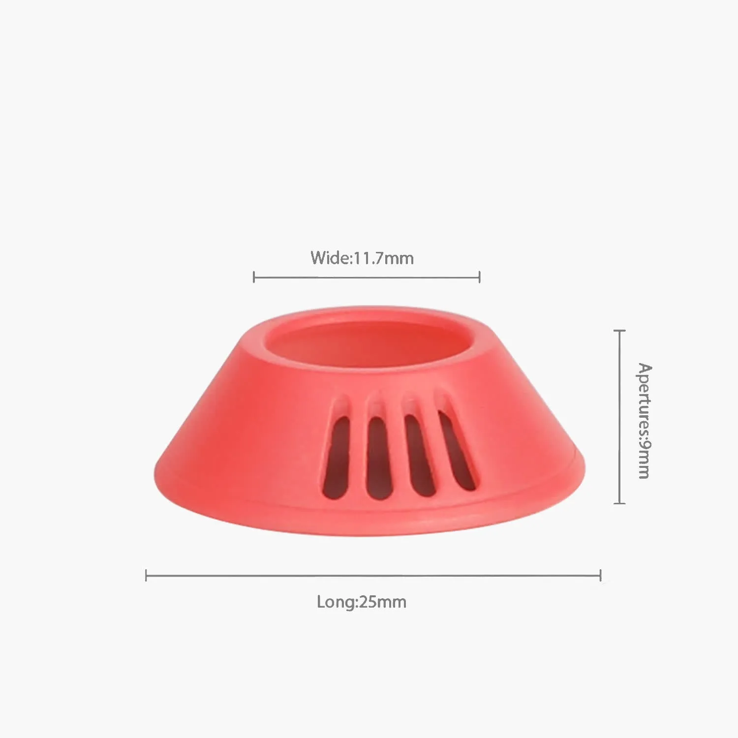 VSGO Tumbler Filtro Ricambio Soffietto Rosso 1 pz